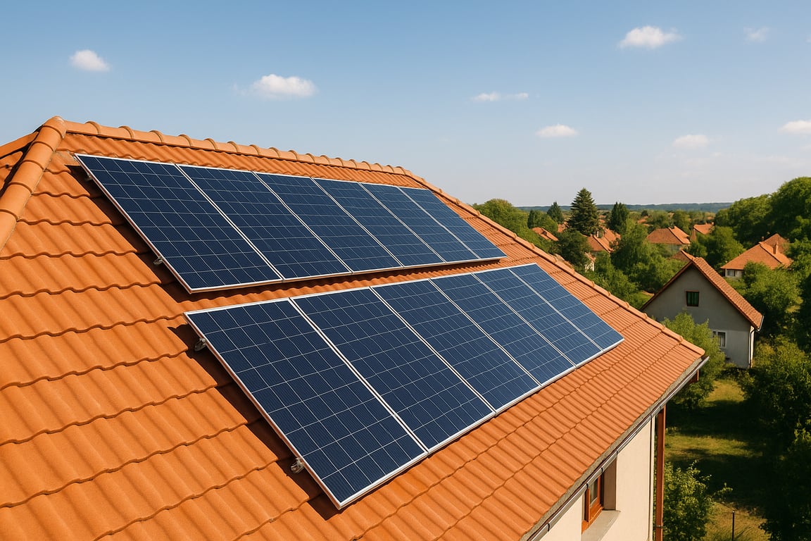 orientare panouri fotovoltaice pentru sisteme fotovoltaice cu montaj inclus